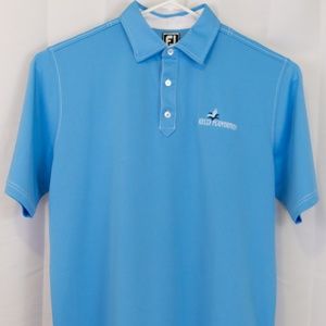 Footjoy XL Polo Blue Athletic Fit